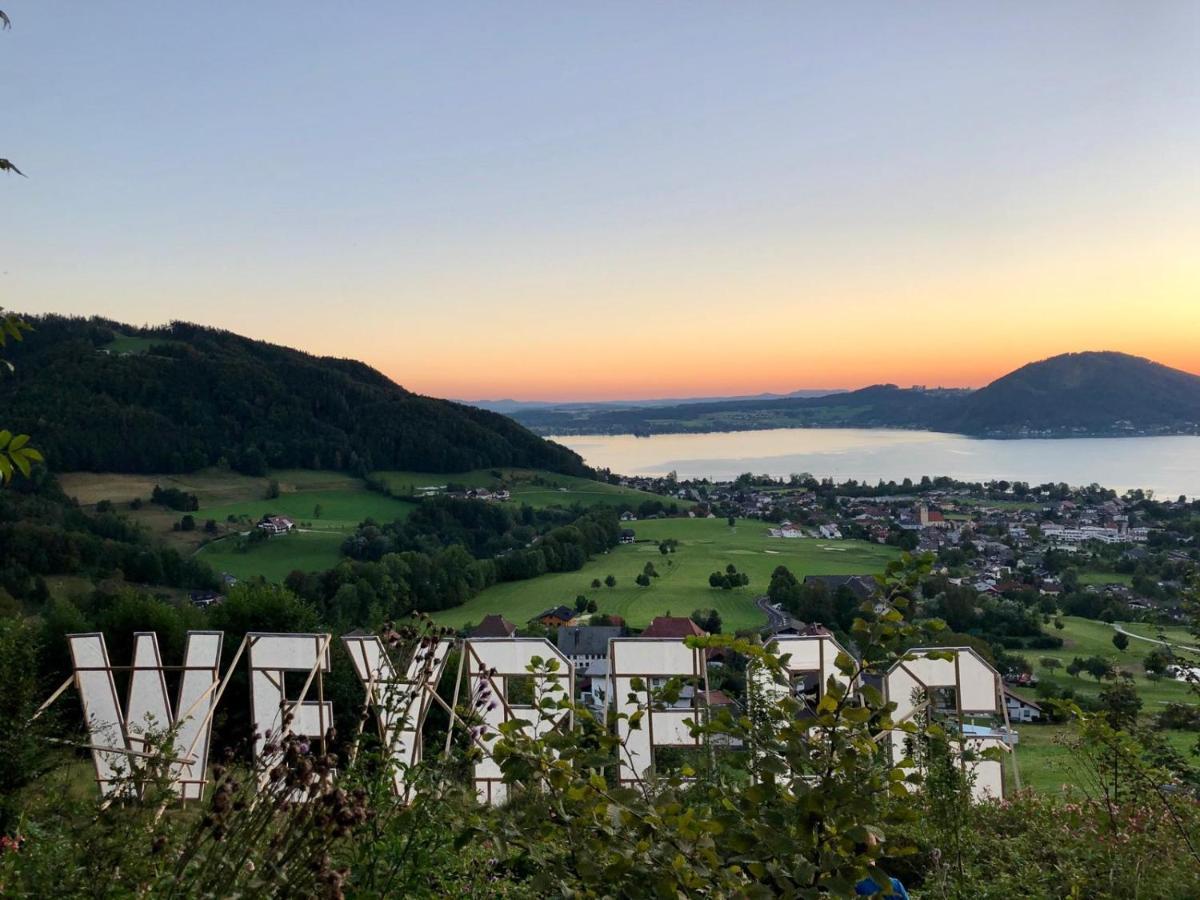 Ferienwohnungen Jodlbauerhof Weyregg Buitenkant foto