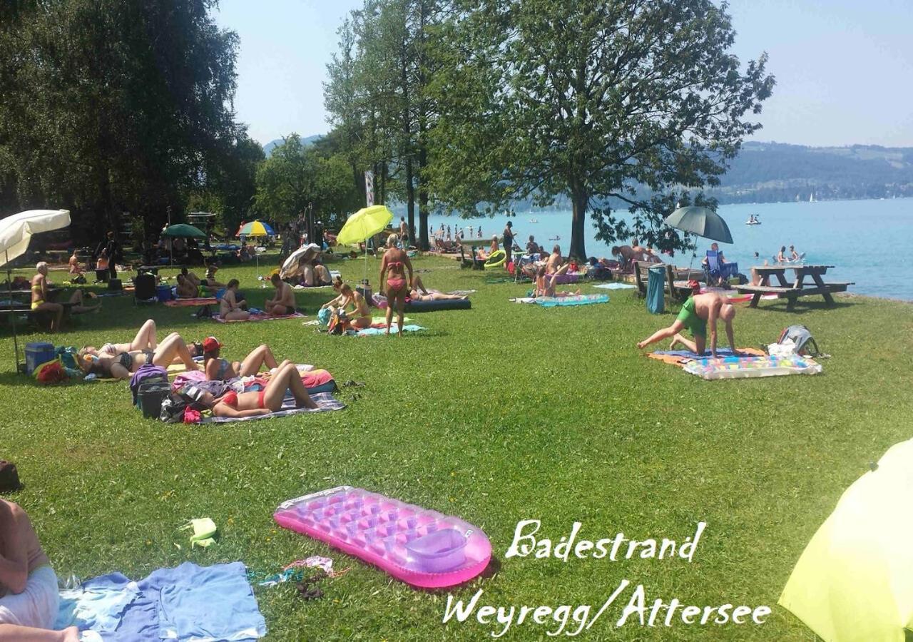 Ferienwohnungen Jodlbauerhof Weyregg Buitenkant foto